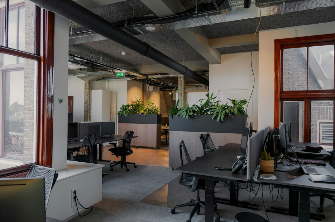 healthy modern office space